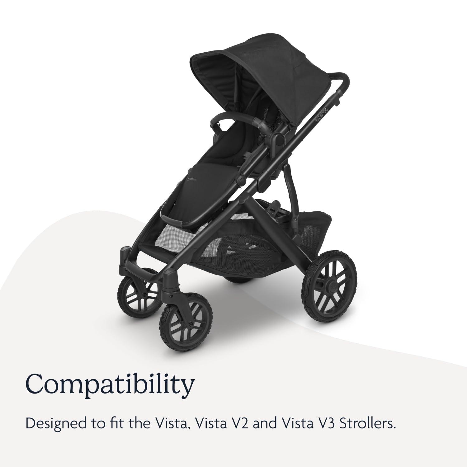 imageUPPAbaby AllTerrain Wheels for Vista Vista V2 and Vista V3 Stroller Durable for Snow ampamp Cobblestones Quick Attachment Includes Four NeverFlat Wheels ampamp Storage Bag