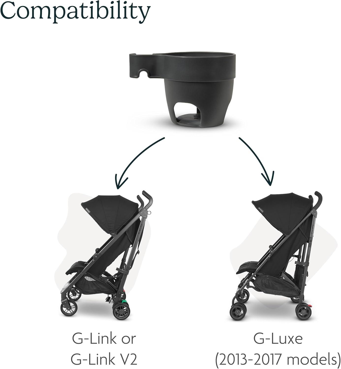 imageUPPAbaby Cup Holder Only Fits GLuxe models 20132017 GLink and GLink V2 strollers1 Count Pack of 1