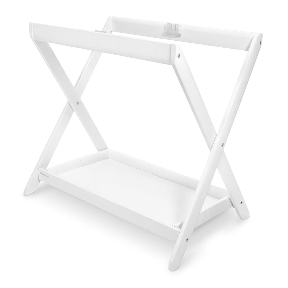 imageUPPAbaby Bassinet Stand Quick Secure Attachment NaturalWhite