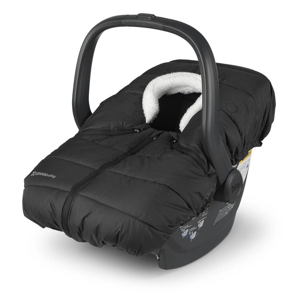 imageUPPAbaby CozyGanoosh for Aria and Mesa Infant Car Seat CarriersUltraPlush WeatherProofCharcoalCharcoal