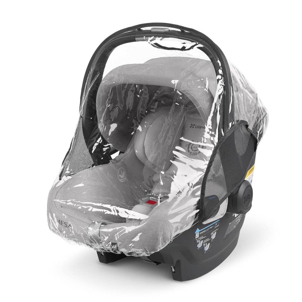 imageUPPAbaby Rain Shield for Mesa and Aria Infant Car Seat Carriers Waterproof and Windproof Coverage Ventilated Design Quick Attachment87x86x28 Inch Pack of 1