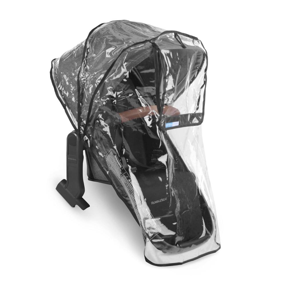 imageUPPAbaby RumbleSeat Rain Shield  Compatible with RumbleSeat models 20152019 V2 V2 and V3  Waterproof and Windproof Coverage  Ventilated Design  Quick Attachment  Easy Access to Child