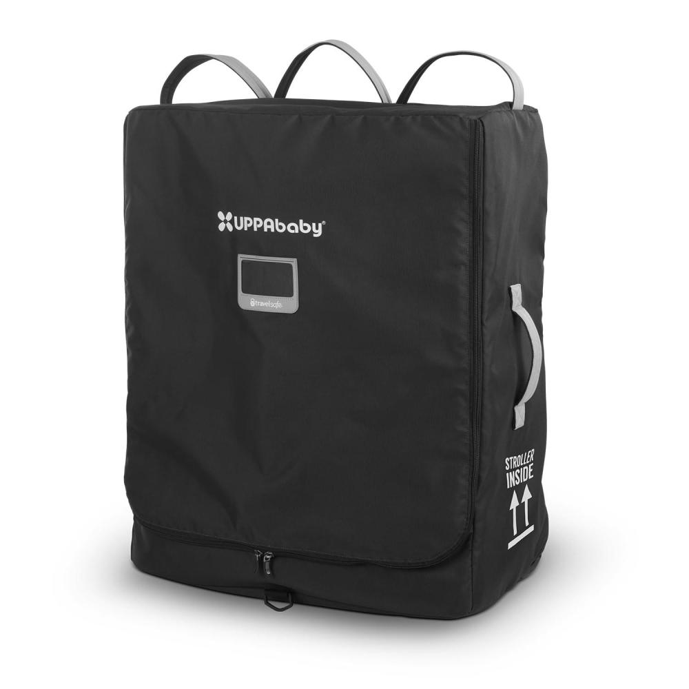 imageUPPAbaby Travel Bag for Minu Duo Stroller EasyCarry Handles Wheels Durable Design with TravelSafe Protection