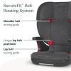 UPPAbaby Alta V2 High Back Booster Seat/Seven-Position, Active Support Headrest for Growing Children/SecureFit Integrated Belt Guide + Positioner/Cup Holder Included/Kavneer (Almond Mélange)(Charcoal Mélange)
