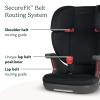 UPPAbaby Alta V2 High Back Booster Seat/Seven-Position, Active Support Headrest for Growing Children/SecureFit Integrated Belt Guide + Positioner/Cup Holder Included/Kavneer (Almond Mélange)(Black Mélange)