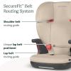 UPPAbaby Alta V2 High Back Booster Seat/Seven-Position, Active Support Headrest for Growing Children/SecureFit Integrated Belt Guide + Positioner/Cup Holder Included/Kavneer (Almond Mélange)(Almond Mélange)