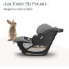 UPPAbaby Aria Lightweight Infant Car Seat/Just Under 6 lbs for Easy Portability/Base with Load Leg + Infant Insert Included/Direct Stroller Attachment/Anthony(Anthony)