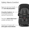 UPPAbaby Aria V2 Lightweight Infant Car Seat – Just Under 6 lbs – Base with Load Leg + Infant Insert + All-Weather FootCover Included – Direct Stroller Attachment – Greyson (Charcoal Mélange)(Jake (Charcoal))