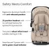 UPPAbaby Aria V2 Lightweight Infant Car Seat – Just Under 6 lbs – Base with Load Leg + Infant Insert + All-Weather FootCover Included – Direct Stroller Attachment – Greyson (Charcoal Mélange)(Declan (Oat Mélange))