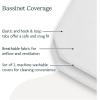 UPPAbaby Bassinet Covers for Remi Playard – Secure Attachment – Soft and Comfortable – Machine Washable – Set of 2 – Waterproof(Organic)