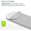 UPPAbaby Bassinet V3 Mattress Cover/Extra Cover for Bassinets 2018-Later/Ultra Soft and Comfortable/Machine Washable/White(Light Grey)