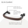 UPPAbaby Bumper Bar for Minu V3 Stroller – Quick Attachment – Folds with Stroller – Sand(Chestnut)