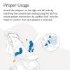UPPAbaby Car Seat Adapter for Minu V3 – Compatible with Maxi-COSI®, Nuna® and Clek – Quick + Secure Attachment – 1 Pair