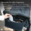 UPPAbaby Carry-All Parent Organizer / Fits on Vista, Cruz, Minu, Minu Duo, G-Series Strollers / Secure Zippered Pocket + Beverage Compartments(1 Count (Pack of 1))