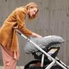 UPPAbaby CozyGanoosh for Aria and Mesa Infant Car Seat Carriers/Ultra-Plush, Weather-Proof/Charcoal(Light Grey)