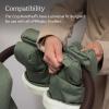 UPPAbaby CozyHandmuff – Easily Attaches to Stroller Handlebars – Ultra-Plush, Weather-Proof Hand Protection – Greyson (Charcoal Mélange)(Owen (Mocha Mélange))