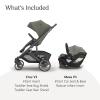 UPPAbaby Cruz V3 Stroller + Mesa V3 Car Seat Travel System Combo – Toddler Seat, Bumper Bar, Bug and Rain Shields, Car Seat Base, and Infant Insert Included – Evelyn (Meadow Green)(Evelyn (Meadow Green))