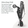 UPPAbaby G-Luxe Umbrella Stroller/Lightweight Design for Easy Travel/One-Step Fold + Recline/XL Basket + Canopy/Cup Holder Included/Greyson (Charcoal Mélange/Carbon Frame)(Greyson)