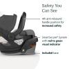 UPPAbaby Mesa V2 Infant Car Seat/Easy Installation/Innovative SmartSecure Technology/Base + Robust Infant Insert Included/Direct Stroller Attachment/Greyson (Charcoal Mélange)(Greyson)