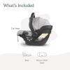 UPPAbaby Mesa V2 Infant Car Seat/Easy Installation/Innovative SmartSecure Technology/Base + Robust Infant Insert Included/Direct Stroller Attachment/Jake (Charcoal)(Stella)