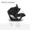 UPPAbaby Mesa V3 Infant Car Seat – Easy Installation + SmartSecure Technology – Attaches to Stroller | Base + Infant Insert Included – Jake (Charcoal)(Jake (Charcoal))