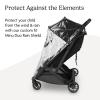 UPPAbaby Minu Duo Rain Shield – Waterproof and Windproof Coverage – Ventilated Design – Quick Attachment – Easy Access to Children