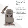 UPPAbaby Mira Bouncer Bundle, Includes Mira 2-in-1 Bouncer and Forest Fun Toy Bar, Seat Grows with Your Baby, Folds Flat, Sensory Entertainment – Stella (Grey Mélange)(Wells (Taupe Mélange))