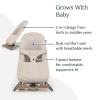 UPPAbaby Mira Bouncer Bundle, Includes Mira 2-in-1 Bouncer and Forest Fun Toy Bar, Seat Grows with Your Baby, Folds Flat, Sensory Entertainment – Stella (Grey Mélange)(Charlie (Sand Mélange))