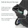 UPPAbaby Parent Console for Ridge Stroller/Secure Zippered Pocket + Beverage Compartments/Touch Screen Phone Pocket