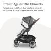 UPPAbaby Performance Rain Shield for Cruz V3 – Waterproof and Windproof Coverage – Ventilated Design – Quick Attachment – Easy Access to Child