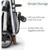 UPPAbaby PiggyBack Ride-Along Board for Cruz V2 and V3 / Quick Attachment for Children to Stand + Stroll / 55 lbs. Weight Capacity(Piggyback)