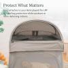 UPPAbaby Remi Canopy – Sun + Bug Protection – Ventilated Cover for Indoor or Outdoor Use – Folds Compactly for Travel