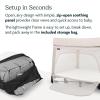 UPPAbaby Remi Playard | Deluxe 3-in-1 Portable Playard, Bedside Bassinet + Travel Crib| Mesh Bassinet, Mattress, Organic Cotton Mattress Cover + Storage Bag Included | Charlie (Sand Mélange)(Charlie (Sand Mélange))