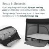 UPPAbaby Remi Playard | Deluxe 3-in-1 Portable Playard, Bedside Bassinet + Travel Crib| Mesh Bassinet, Mattress, Organic Cotton Mattress Cover + Storage Bag Included | Charlie (Sand Mélange)(Jake (Charcoal))