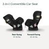 UPPAbaby Rove Convertible Car Seat – 2-in-1 Rear + Forward Facing – Quick + Secure 3-Step Install – Intuitive Safety Technology + Comfort Features – Cup Holder Included – Jake (Black Mélange)(Jake (Black Mélange))