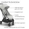 UPPAbaby Travel System, Includes Minu V3 Stroller + Mesa V3 Infant Car Seat Travel System CombMIN V3 + ADAPT + MESo – Adapters, Car Seat, Base + Infant Insert Included – Savannah (Pearl Grey Jacquard)(Savannah (Pearl Grey Jacquard))