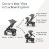 UPPAbaby Upper Adapter for Vista, Vista V2, and Vista V3 Strollers/ Compatible with Bassinet, Toddler Seat, Aria, Mesa V2, or Mesa Max Infant Car Seats / Quick + Secure Attachment / 1 Set(Upper Adapter for Vista)