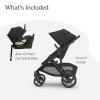 UPPAbaby Vista V3 Stroller + Aria V2 Infant Car Seat Travel System Combo – Toddler Seat, Bumper Bar, Bug and Rain Shields, Car Seat Base, and Infant Insert Included – Jake (Charcoal)(Jake (Charcoal))