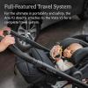 UPPAbaby Vista V3 Stroller + Aria V2 Infant Car Seat Travel System Combo – Toddler Seat, Bumper Bar, Bug and Rain Shields, Car Seat Base, and Infant Insert Included – Jake (Charcoal)(Jake (Charcoal))
