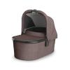 UPPAbaby Bassinet V3 – Compatible with Vista, Cruz, Ridge Strollers – Overnight Sleep Solution – Mattress, Sheet and Bug Shield Included – Owen (Mocha Mélange)(Owen (Mocha Mélange/Carbon Frame))