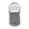 UPPAbaby CozyGanoosh Luxe 2-in-1 Footmuff – Fits Strollers + RumbleSeat – Ultra-Plush with Zip-Out Liner, All-Season Weatherproof Cover – Lyla (Onyx Nylon)(Greyson (Charcoal Mélange))
