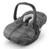 UPPAbaby CozyGanoosh for Aria and Mesa Infant Car Seat Carriers/Ultra-Plush, Weather-Proof/Charcoal(Charcoal Mélange)