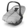 UPPAbaby CozyGanoosh for Aria and Mesa Infant Car Seat Carriers/Ultra-Plush, Weather-Proof/Charcoal(Light Grey)
