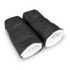 UPPAbaby CozyHandmuff – Easily Attaches to Stroller Handlebars – Ultra-Plush, Weather-Proof Hand Protection – Greyson (Charcoal Mélange)(Jake (Charcoal))