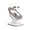 UPPAbaby Mamaroo Smart Swing – Customizable Soothing Modes with MotionSync Technology – Infant Recline + Bluetooth Enabled – Included Newborn Insert – Charlie (Sand Mélange)(Wells (Dark Taupe Mélange))
