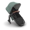 UPPAbaby RumbleSeat V3 Second Lower Seat – Compatible with Vista V2 and Vista V3 – All-Weather Seat + Magnetic Buckle – Adapters Included -Evelyn (Meadow Green)(Gwen (Green Mélange/Carbon Frame/Saddle Leather))