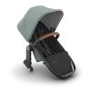 UPPAbaby RumbleSeat V3 Second Lower Seat – Compatible with Vista V2 and Vista V3 – All-Weather Seat + Magnetic Buckle – Adapters Included -Evelyn (Meadow Green)(Kenzi (Mystic Aqua/Carbon Frame/Saddle Leather))