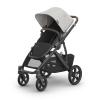 UPPAbaby Vista V3 Stroller – Full-Size Single-to-Double Stroller System – Toddler Seat, Bug Shield, Rain Shield, and Storage Bag Included – Owen (Mocha Mélange/Carbon Frame/Chestnut Leather)(Savannah (Pearl Gray Jacquard))