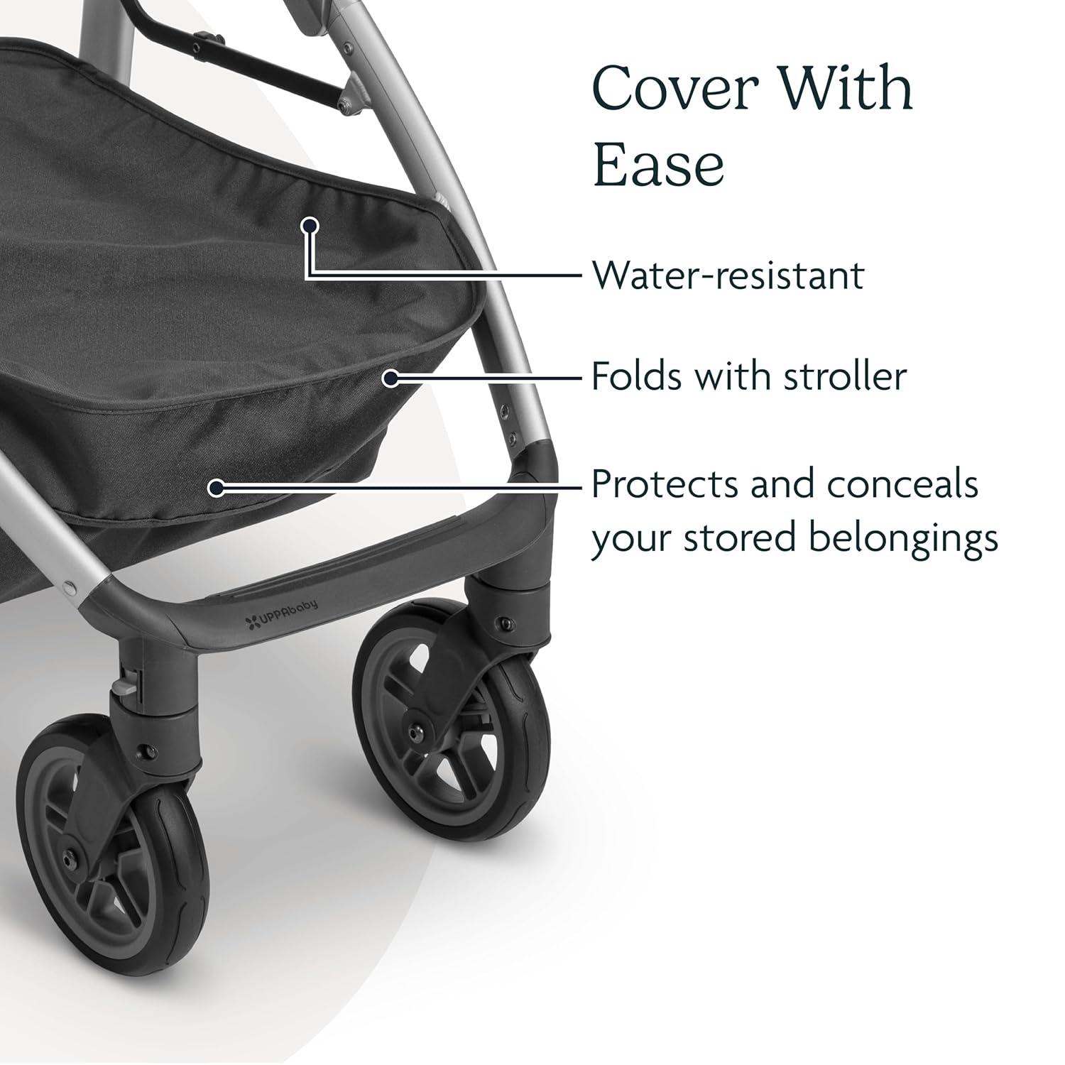 imageUPPAbaby Basket Cover for Cruz 20152019 StrollerProtects and Conceals BelongingsEasy Attachment and AccessWaterResistant Material