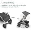 UPPAbaby Basket Cover for Vista (2015-2019) Stroller/Protects and Conceals Belongings/Easy Attachment and Access/Water-Resistant Material(30.5x18x6 Inch (Pack of 1))